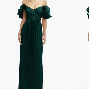 Gorgeous green gown. After Six